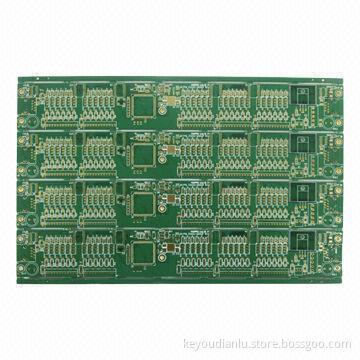 High Density Multilayer 4-layer PCBs with Immersion Gold From PCB Manufacturer